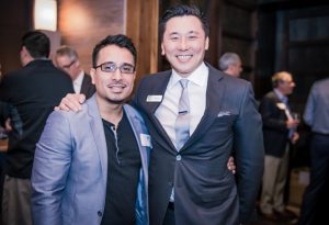 Eric Duenas and Dave Lee of 100 Men Houston Who Give A Damn